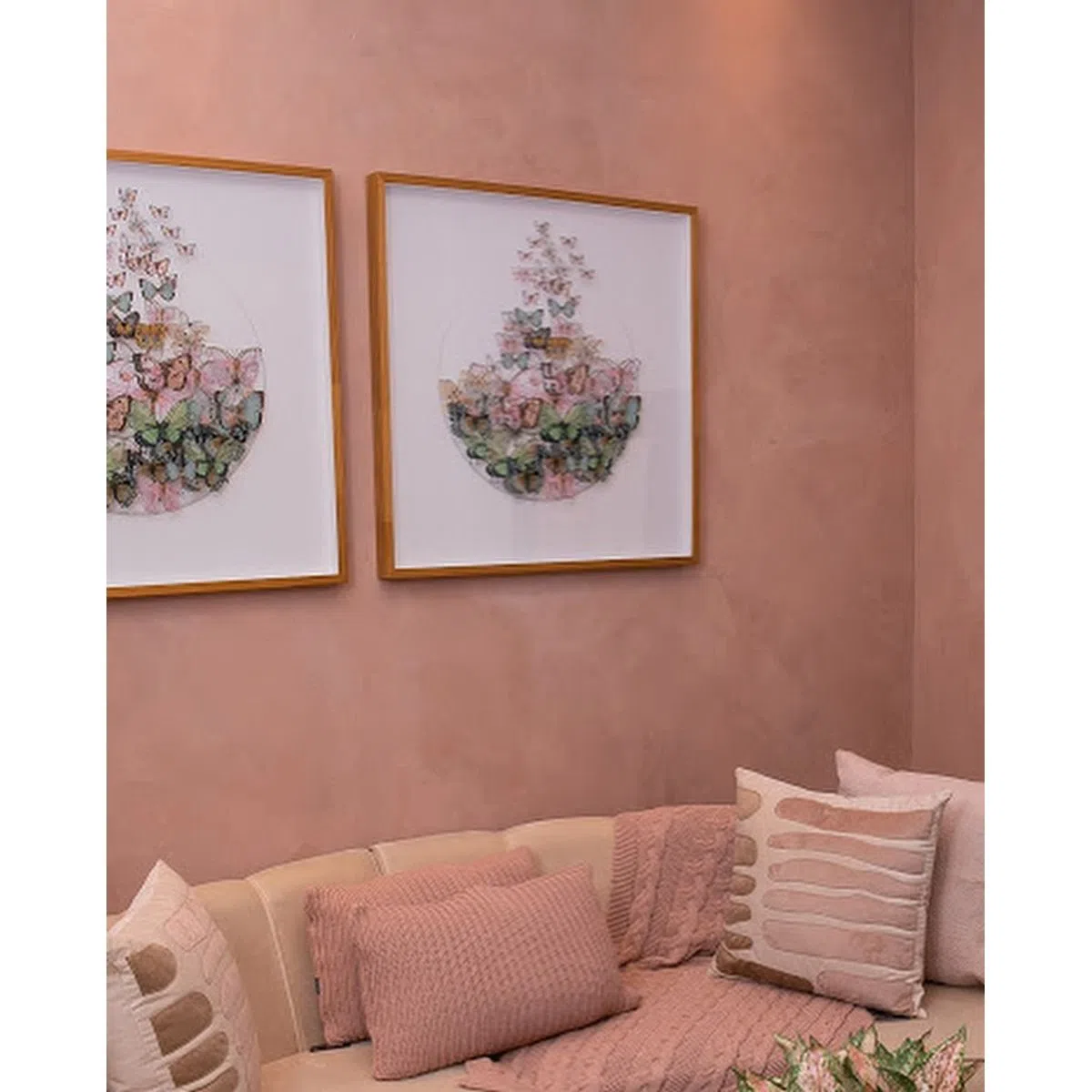Concrete look plaster Rustic Rose Gold 11 lb (5 kg) container